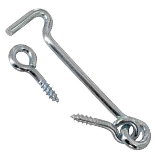 Brace hooks steel zinc plated, 3.5x60mm, 2 pieces