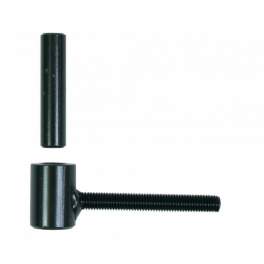 Standard shutter hinge, diameter 14mm, black - I.N.G Fixations - Référence fabricant : A856200