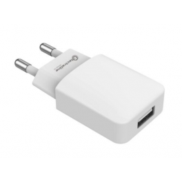6A male, 2A female USB charger for smartphone - Electraline - Référence fabricant : 510342