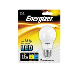 Standard-LED-Glühbirne E27, 1060 Lumen, 11.6W/75W - Energizer - Référence fabricant : ES8884