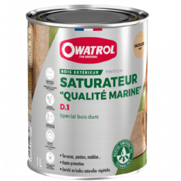 Interior/exterior saturator for exotic wood, 1 litre. - Owatrol - Référence fabricant : 689166