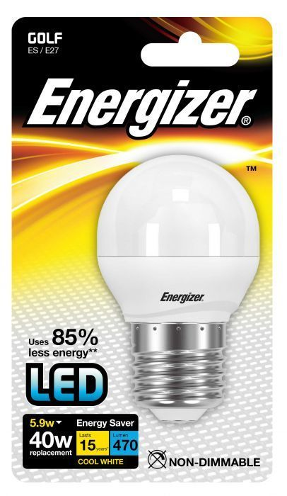 E27 Spherical LED Bulb, 470 lumens, 5.2W/40W