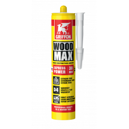 Pegamento para madera sin disolventes y sin PU, 380g, WOOD MAX EXPRESS - Griffon - Référence fabricant : 6313648