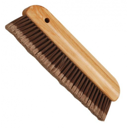 Upholstery brush with wooden handle, varnished, 30cm - SAVY - Référence fabricant : 486639
