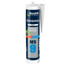 MS9 hybrid polymer cartridge white - Bostik - Référence fabricant : 30613196
