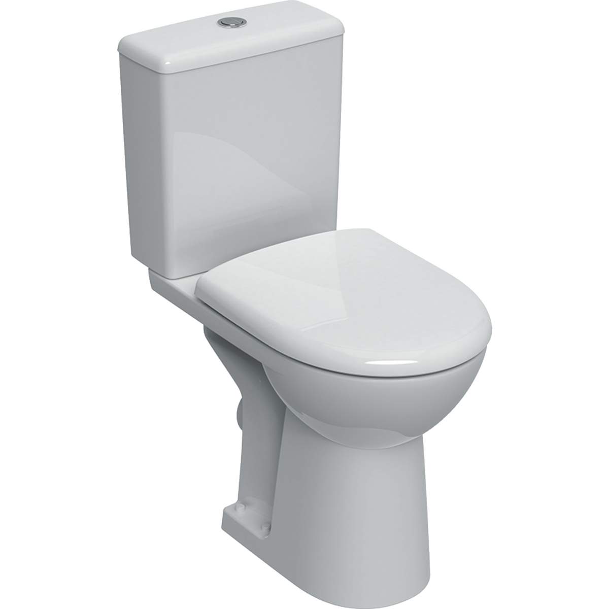 RENOVA Comfort Rimfree toilet pack, raised, horizontal outlet
