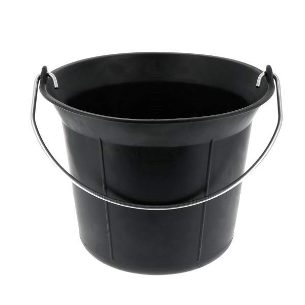 Rubber and PET mason bucket, diameter 300 mm, 11l