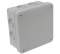 Boîte de dérivation carrée 105x105x55 mm grise - DEBFLEX - Référence fabricant : DEBBO718225