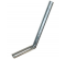Hampe acier galvanisé droite de 25 cm pour gouttière - Profils de France - Référence fabricant : ZINHA25