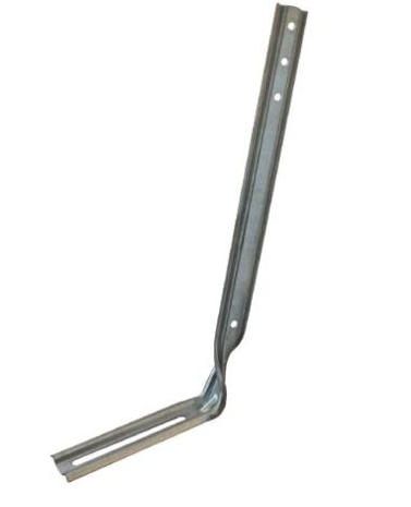 25 cm galvanized steel shaft for gutter