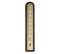 Thermomètre intérieur et extérieur en bois et aluminium - STIL - Référence fabricant : DESTH498105