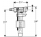 Válvula de flotador unifiliar para tanques ocultos - Geberit - Référence fabricant : GETRF240705