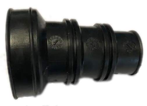 Black 3-way connector for SFA top, plus silence and sanispeed