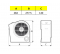 Radiateur soufflant portable 2000W - Vortice - Référence fabricant : AXERA70183