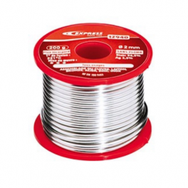 Tin solder coil 96.5% all purpose 2mm, 200g - GUILBERT EXPRESS - Référence fabricant : 12940