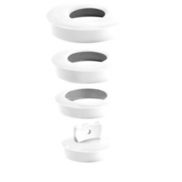 White universal plug WIRQUIN - WIRQUIN - Référence fabricant : 39224401