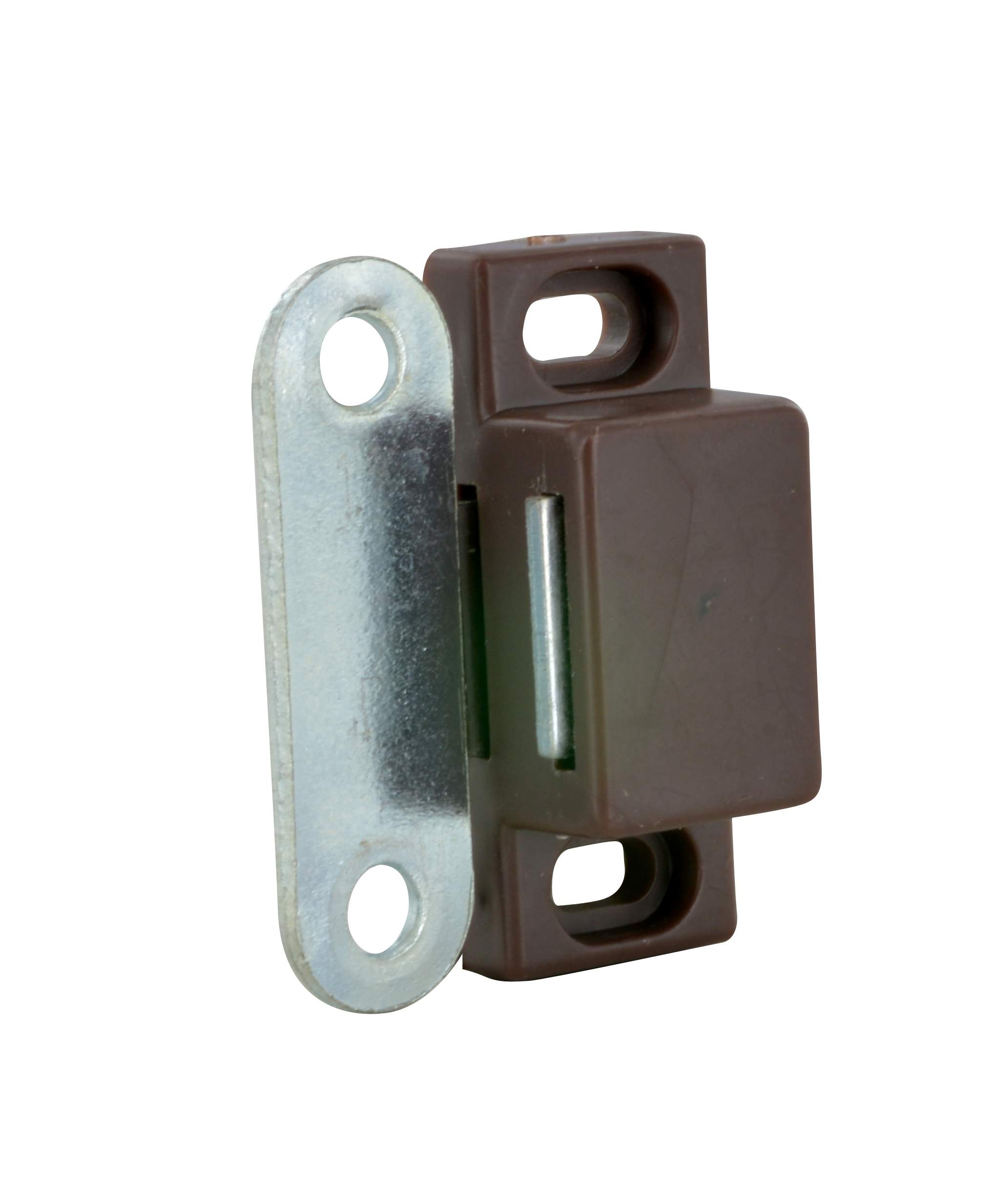 Magnetic latch brown 2kg, 46x16x15 mm, 2 pieces