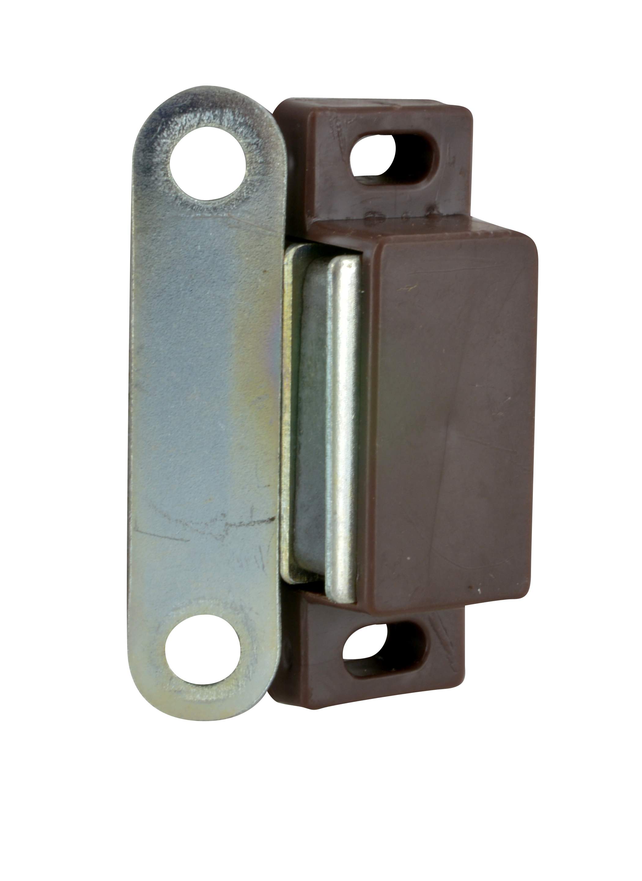 Magnetic latch brown 4kg, 46x16x15 mm, 2 pieces