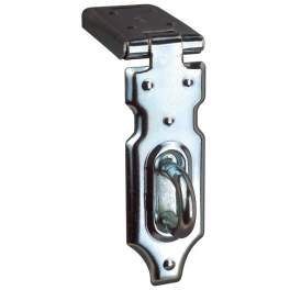 Non-returnable clasp with padlock holder, H85xW25mm, galvanized steel. - CIME - Référence fabricant : CQ.21508.1