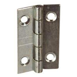 Rectangular hinge with 3 mm holes, L25 H40 mm - CIME - Référence fabricant : 51944
