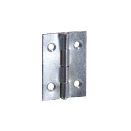 Rectangular hinge with 2 mm holes, L18 H25 mm, 4 pieces - CIME - Référence fabricant : CQ.12184.4