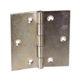 Bisagra de puerta de mueble cuadrada con agujeros de 3 mm, W70 H70 - CIME - Référence fabricant : CQ.12122.1
