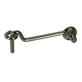 Hook for door and shutter closing, L60xD3.5mm, galvanized steel. - CIME - Référence fabricant : CQ.23100.2
