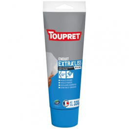Smoothing compound for interior finishing, 330g, white - TOUPRET - Référence fabricant : 545576