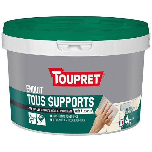 Coating for all surfaces, interior and exterior, 4kg paste, white