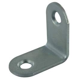 Chair bracket, 24x24x15 mm, galvanized steel, round bond, 10 pieces - CIME - Référence fabricant : VS.1372010