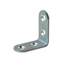 Chair bracket, 30x30x15 mm, galvanized steel, round bond, 10 pieces - CIME - Référence fabricant : VS.100610