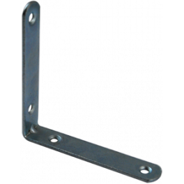 Chair bracket with round end, 80x80x15 mm, galvanized steel - CIME - Référence fabricant : 51726