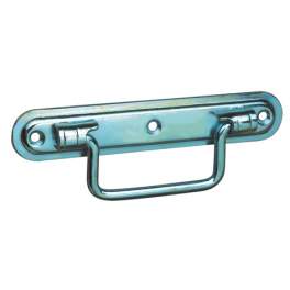 Handle St Etienne on plate to screw, galvanized steel, L160xH15mm. - CIME - Référence fabricant : VS.230271
