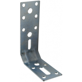 Truncated bracket with square ends reinforcement, surface mount assembly, 35x70x100 mm. - CIME - Référence fabricant : 51816