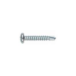 Self-drilling screw with domed head, zinc plated steel 4.2x38mm, 20 pieces. - I.N.G Fixations - Référence fabricant : A852120