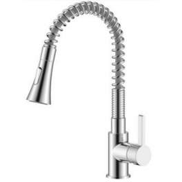 Danum single lever sink mixer with pull-out shower - Thewa - Référence fabricant : DAN14