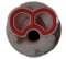 Cartouche Céramique pour série Pique, diamètre 25mm - Ondyna Cristina - Référence fabricant : ONDCAPDPM025