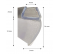 Aurora Horizontal Seal Pocket - Novellini - Référence fabricant : NOVCOR51AUR203TR