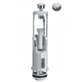 Single mechanism with double push button - Optima S - Siamp - Référence fabricant : 32700010