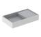 Sink 100x50, drainer on the right - Geberit - Référence fabricant : ALLEV500925001