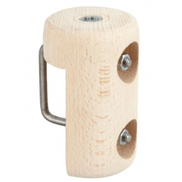 Slatted frame adapter, beech raw, D 55 mm, H 95 mm - CIME - Référence fabricant : 53865