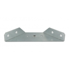 Frame fitting for foot M8, L. 177 mm H.27 mm - CIME - Référence fabricant : 53934