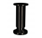 Pied cylindrique à visser en aluminium mat noir, platine D. 58 mm H.300mm - CIME - Référence fabricant : INTPI53885