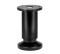 Pied cylindrique à visser en aluminium mat noir, platine D. 38 mm H.120 mm - CIME - Référence fabricant : INTPI53884