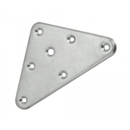 Mounting plate for furniture leg M8, W. 90 x D. 90 x 120 mm - CIME - Référence fabricant : 51653