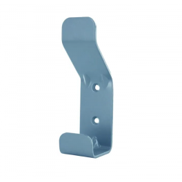 Coat hook 1 head, 1 hook in Baltic blue steel, W. 40 x H. 140 x D. 50 mm - CIME - Référence fabricant : 57994