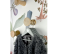 Patère à 1 tête en bois d'hêtre brut papillon scandy, D. 80 x P. 80 mm - CIME - Référence fabricant : INTPA59914
