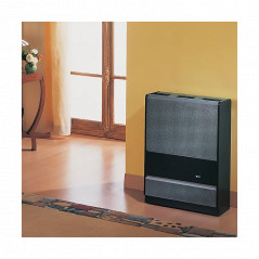 Gasradiator gietijzer 3107 schoorsteen 6,6 kW aardgas, butaan of propaan, zonder elektriciteit