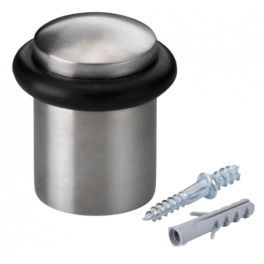 Door stopper with screw, seal and stainless steel body - INOFIX - INOFIX - Référence fabricant : 690362