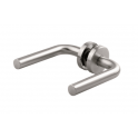 LC1 handle set on rose, stainless steel cane spout
